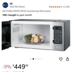 GE Profile PEM31SFSS Countertop Microwave