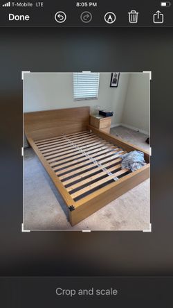Full bed frame