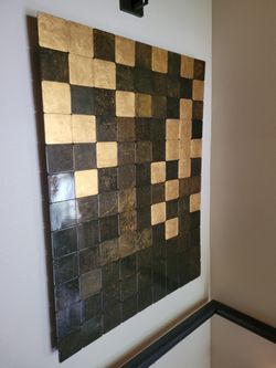 Midcentury Laquered Wall Art