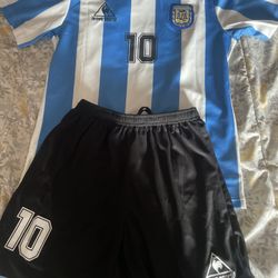 1986 Argetina Maradona Home Kit 