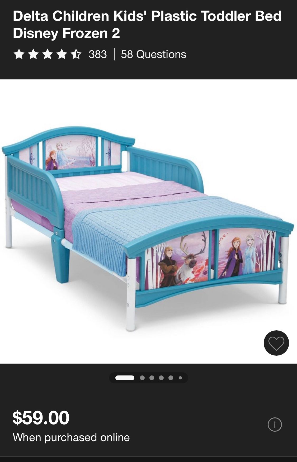 Disney Bed