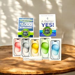 A2847 Apple IPhone 15 128gb New Sealed 1yr warranty