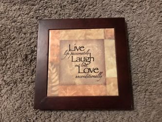 Beautiful Live, Laugh, Love With A Twist For Sale In Garden Grove