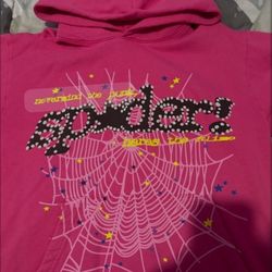 Pink Spider Hoodie 150$