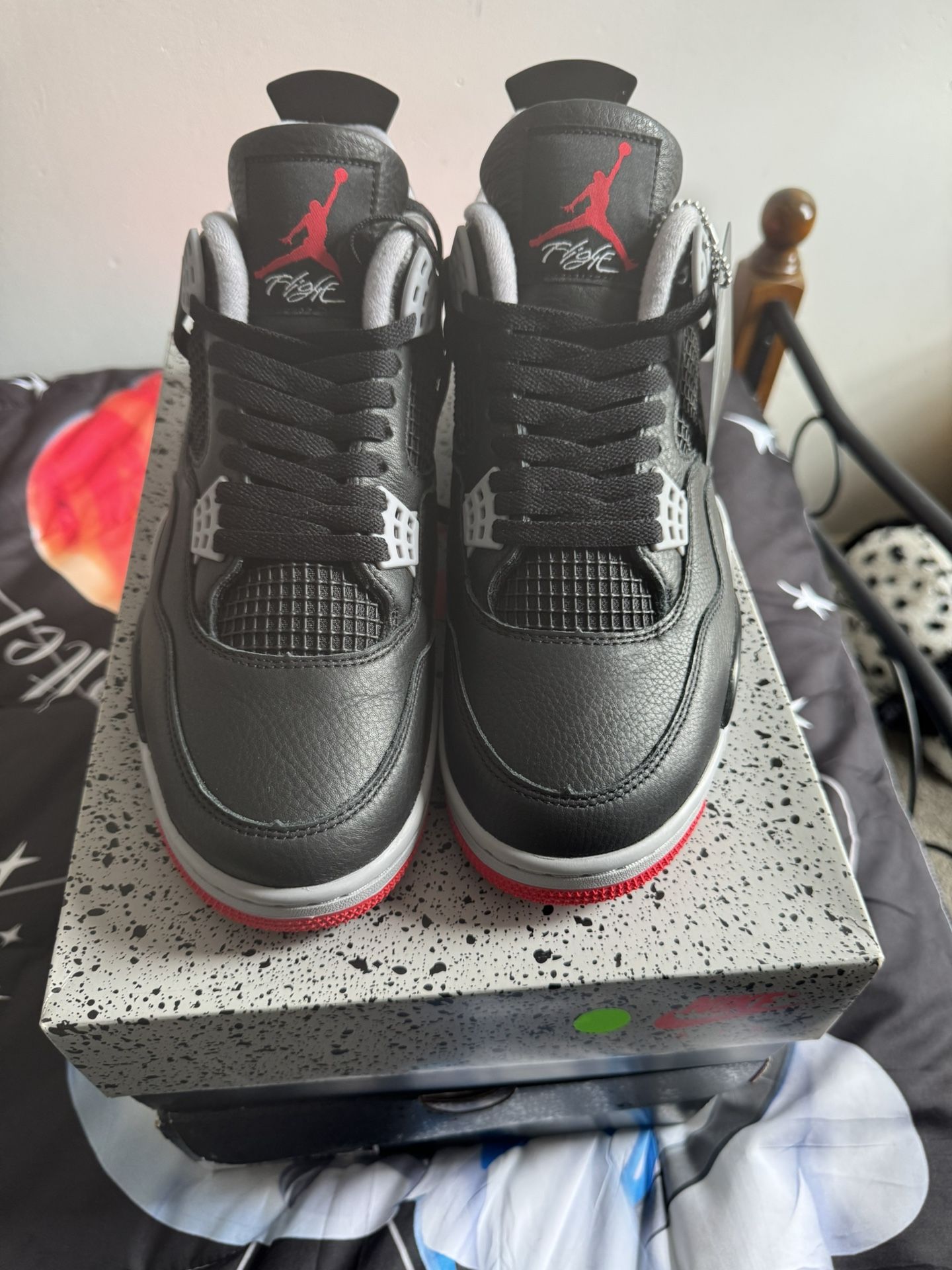 Air Jordan Bred 4 Reimagined Size 11 New