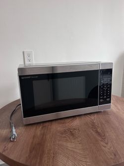 Sharp- Stainless Steel countertop Microwave