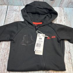 Adidas Star Wars Z.N.E. Premium Fleece Infant 6 Months.NWT Union Suit 