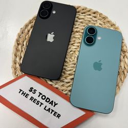 Apple IPhone 16 - Pay $1 DOWN AVAILABLE - NO CREDIT NEEDED