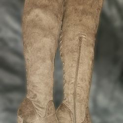 Thigh High Stretchy Boots