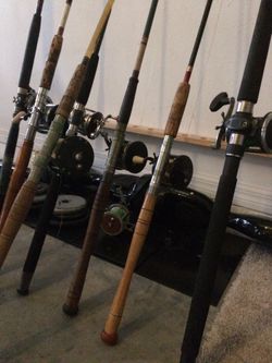 Deep sea fishing rods. $250 takes all!!!