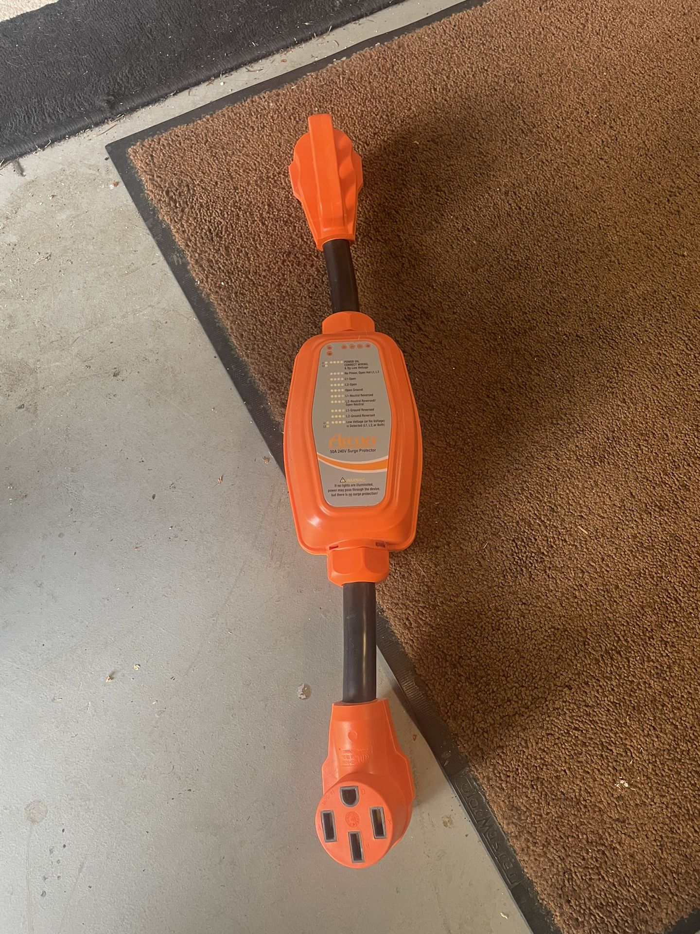 Arcon 50 AMP 240 Volt RV Surge Protector