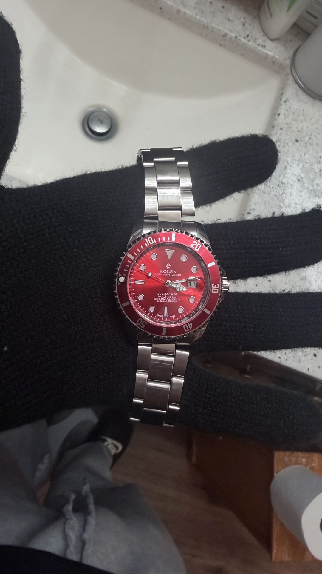 Submariner Red Dial 40mm