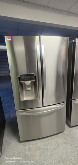 LG French Door Fridge – Stainless, Ice & Water Dispenser