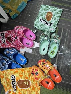 Crocs bape