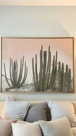 Cactus Framed Wall Art