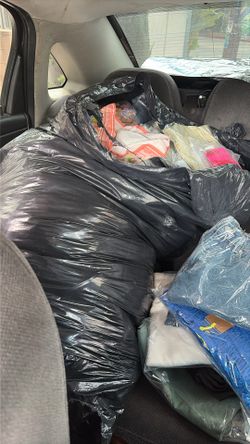 Big Black Bag Full Of Brand New Clothes Girls / Men 
