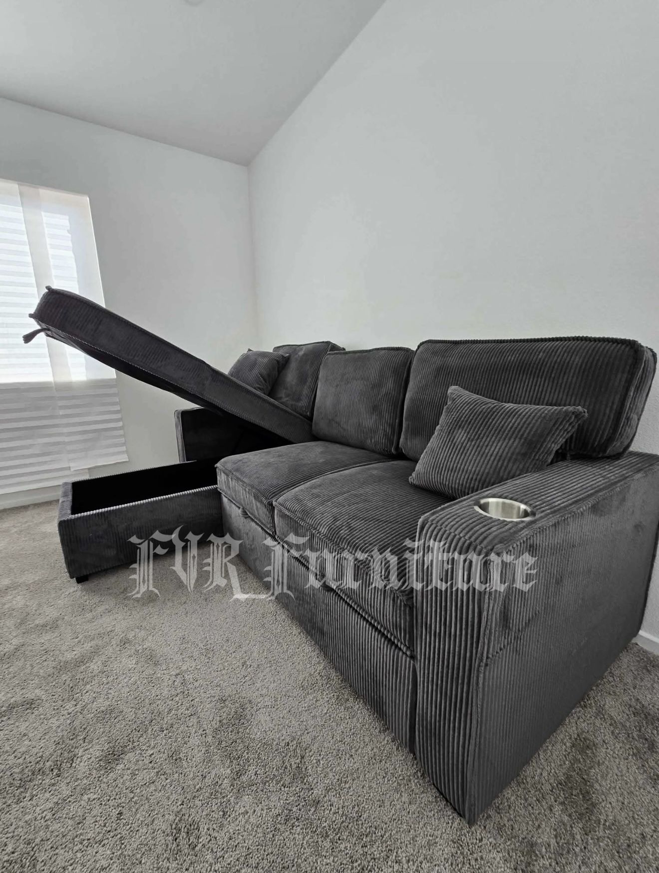 Dark Gray Sofa
