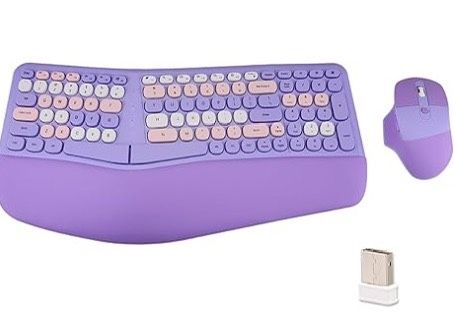 MOFII Ergonomic Wireless Keyboard and Mouse Combo