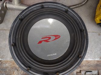 Alpine Type R 10" Subwoofer