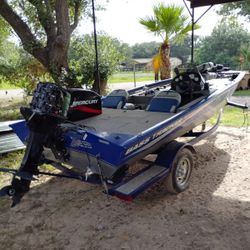2005 bass tracker Mercury motor 50