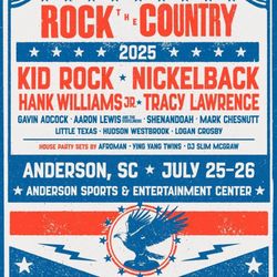 2-Rock The Country Anderson Sc Tickets