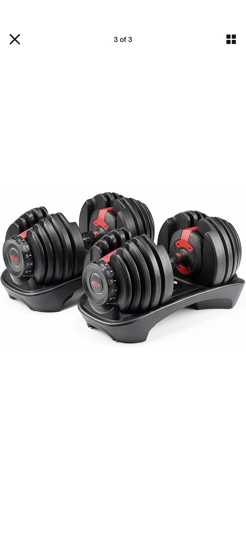 Bowflex 552 Dumbbells *Brand New*