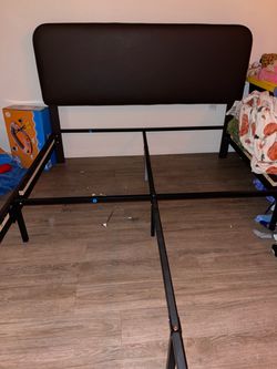 Queen Chocolate Brown Bed frame