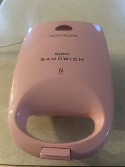 Nostalgia Mini Sandwich Maker