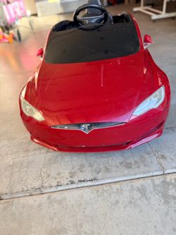 Radio flyer Tesla model S kids ride on car