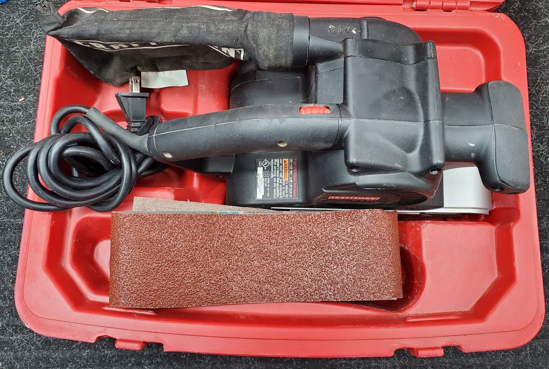 Craftsman belt sander model 315.117270 for Sale in Clearwater, FL