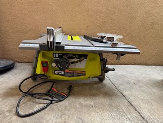 Ryobi 15 Amp 10 in. Compact Portable Corded Jobsite Table Saw