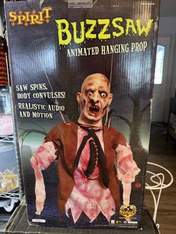 Spirit Animated Hanging Prop Buzz saw 