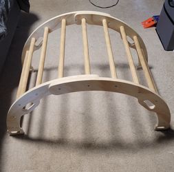 Wooden Toddler Activity Ladder/Chair
