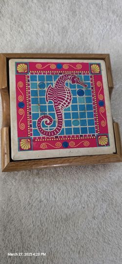 Ceramic Coaster Set