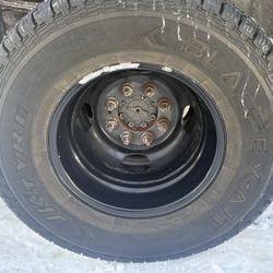 Ford  Dually Rims With Tires And Set Up Kit