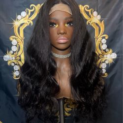 WIG 100% HUMAN HAIR 30”