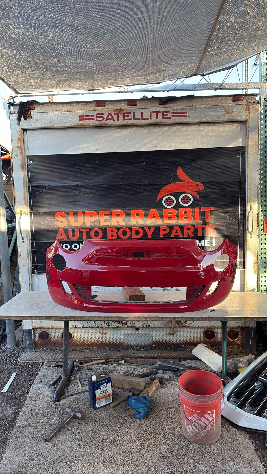 2024 Fiat 500e Bumper Front OEM 2025 