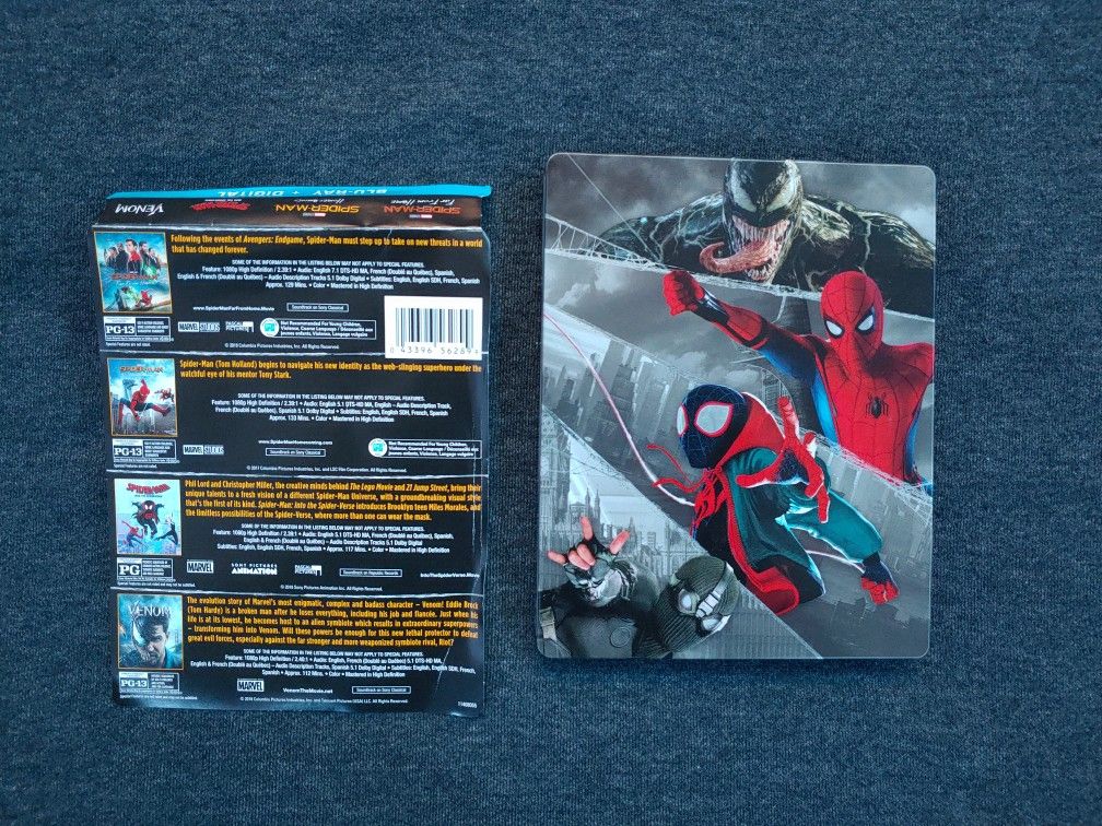 Marvel 4-Film Collection Steelbook (Blu-Ray)