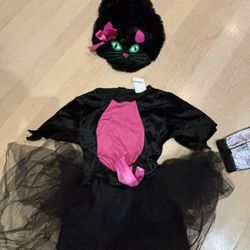 Black Cat Halloween Costume 
