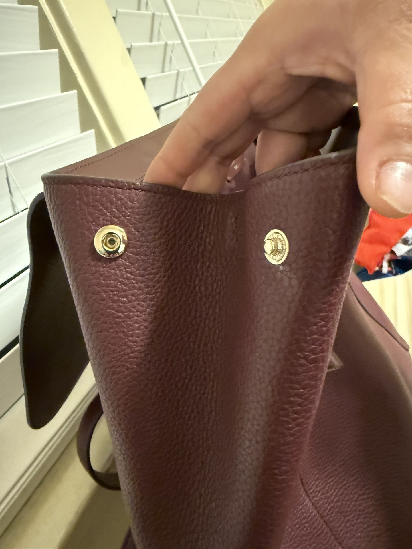 KATE SPADE Pre-Loved Gentle Wear Lena Leather Backpack  display picture 1