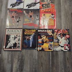 Martial Arts Books Vintage Bruce Lee Magazine 