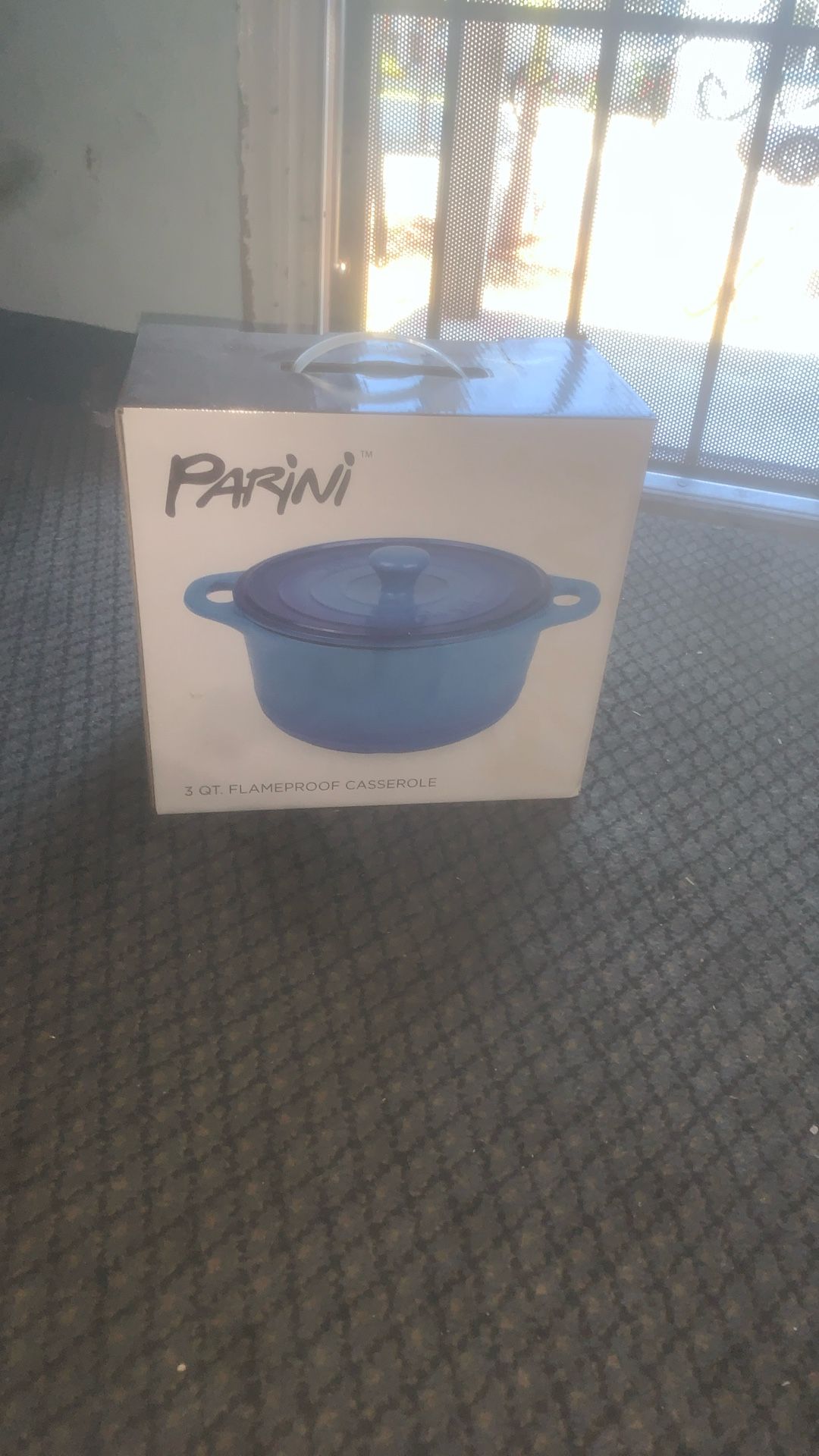 Parini 3QT FLAMEPROOF CASSEROLE