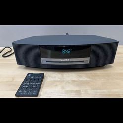Bose Wave Music System AM/FM CD Player Clock Radio+ Remote