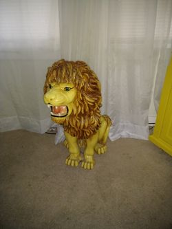 Lion statue