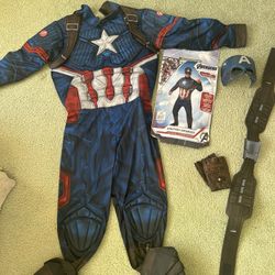 Captain America Costume Adult