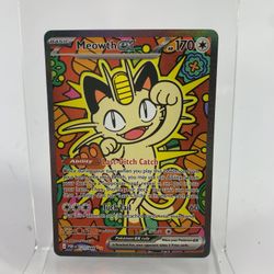  Meowth EX 121  Holo Textured English