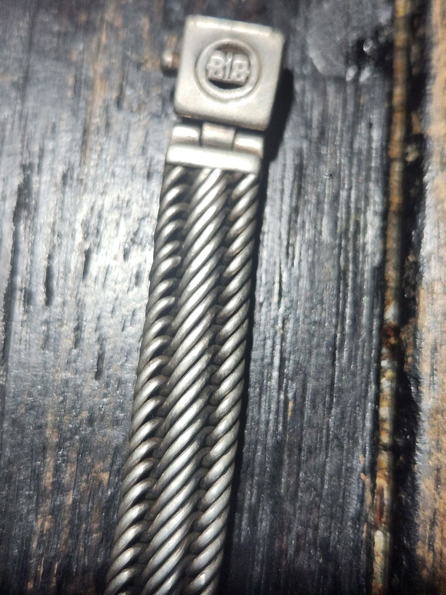 Buddha To Buddha 'Edwin' Sterling Silver Handmade Bracelet -