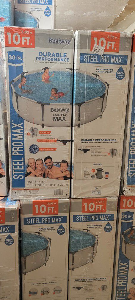 Bestway  Pool 10 30" with filter pump,New in Box 