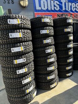 285-70r17 Goodyear tires nuevas con 65,000 millas de garantía las 5