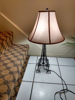 Lamp Table paris tower 28 inches tall